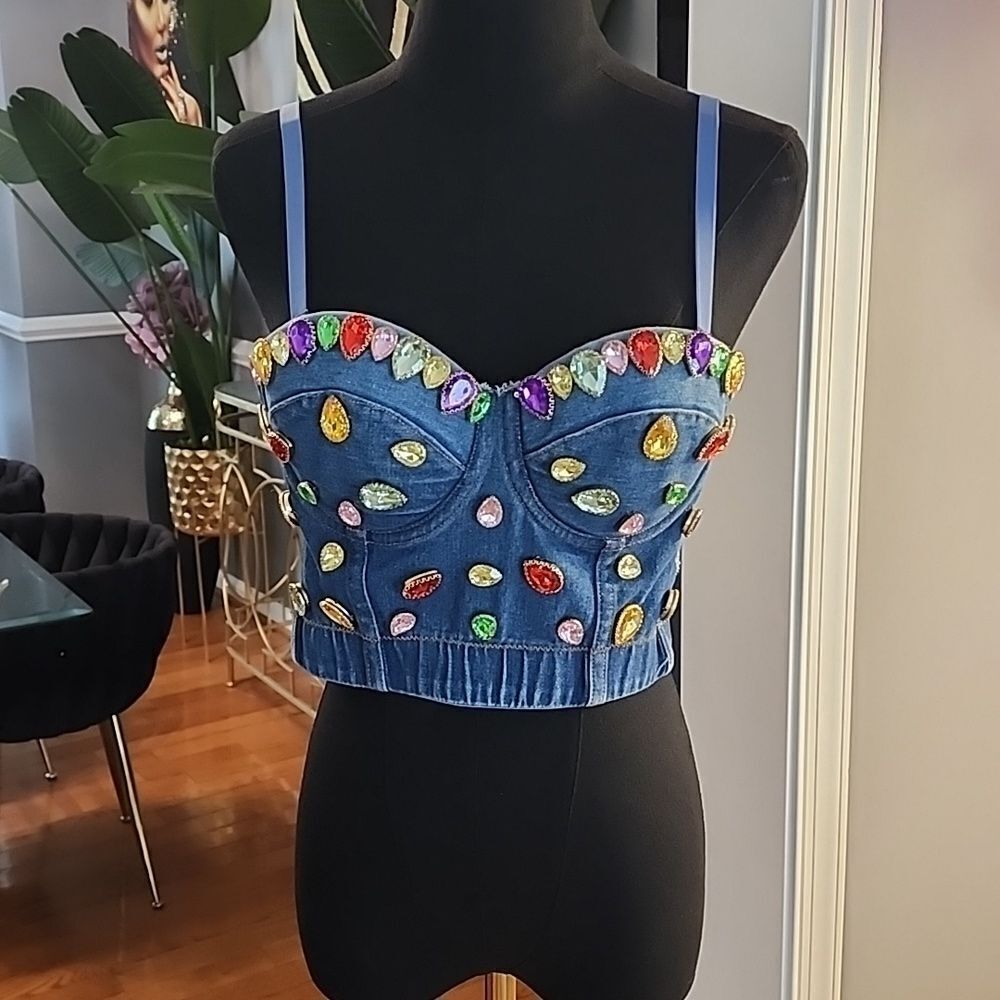 The sang bustier sz small